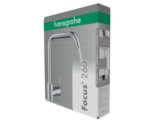 Кухонный смеситель HansGrohe 260 HG Focusоднорычажный хром
