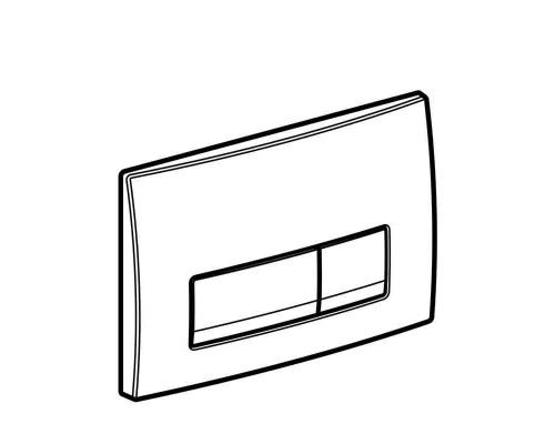 Кнопка смыва Geberit Delta51 хром