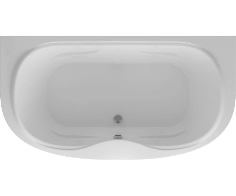Ванна акриловая 1Marka Melissa 180x80 см с фронтальным экраном MEL180-0000031