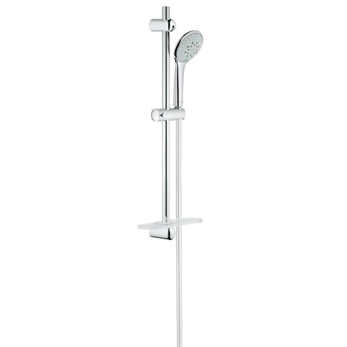 Душевой гарнитур GROHE Euphoria Champagne 110 III штанга 600 мм шланг 1750 мм хром 27232001