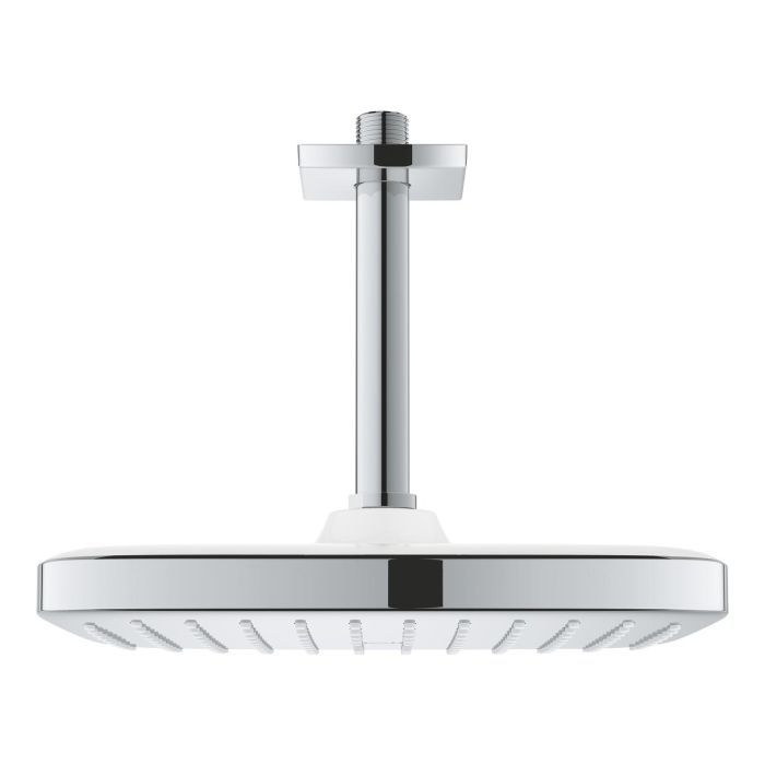 Верхний душ GROHE Tempesta 250 Cube с потолочным кронштейном 142 мм хром 26688000