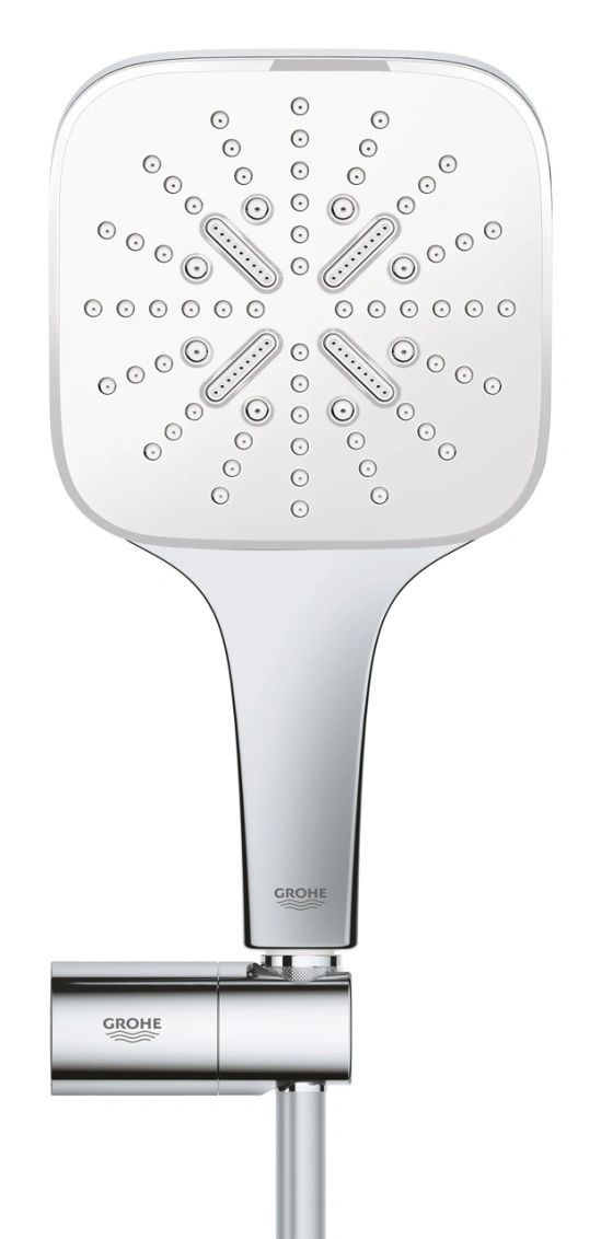 Душевой набор GROHE Rainshower SmartActive Cube 130 III белая луна 26588LS0