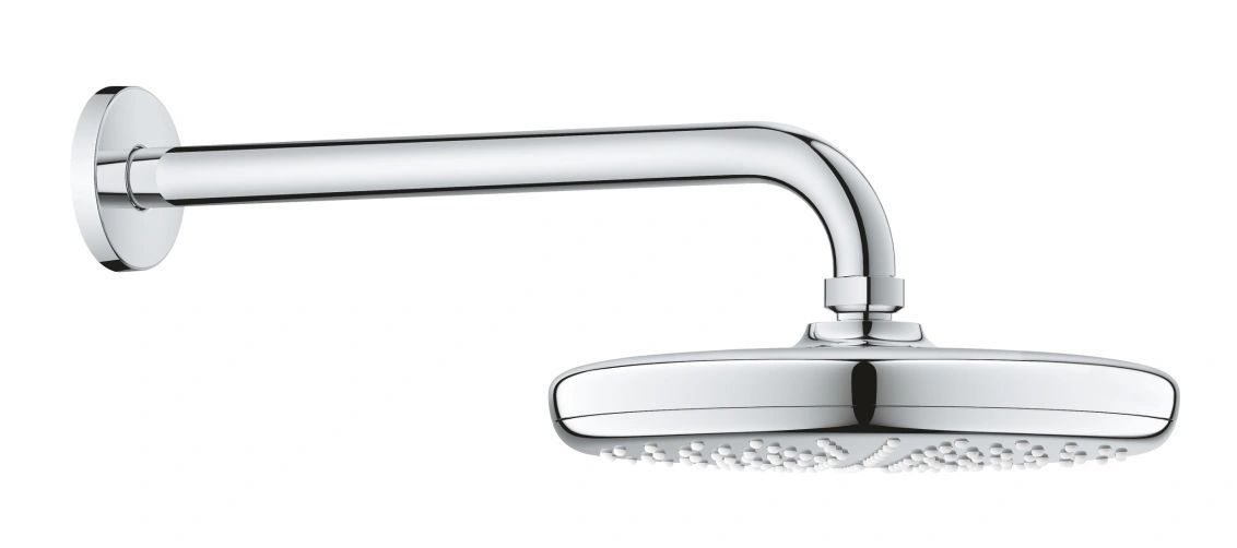 Верхний душ с кронштейном 286 мм GROHE Tempesta 210 1 режим хром 26411000