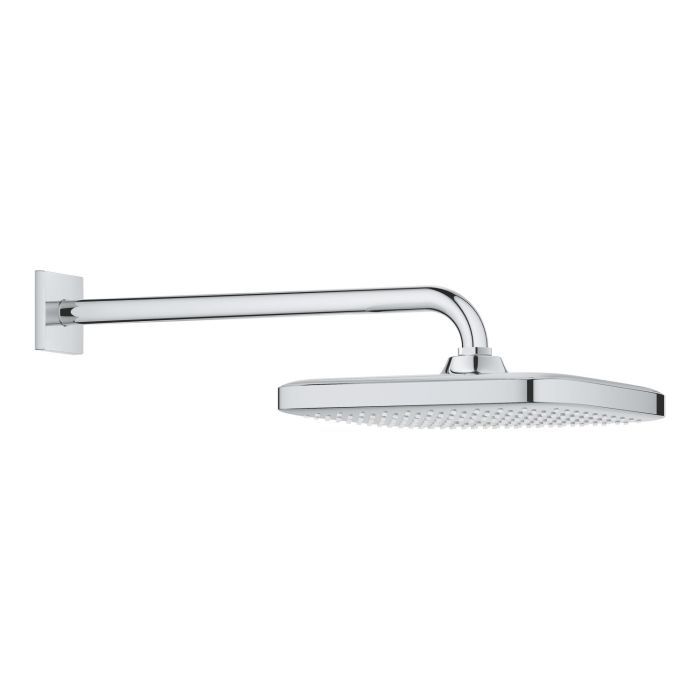 Верхний душ GROHE Tempesta 250 Cube с кронштейном хром 26682000