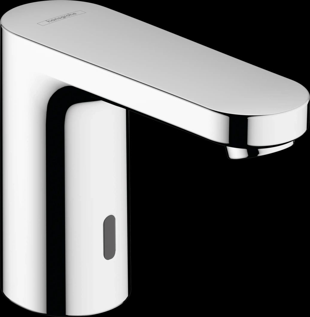 Смеситель для раковины Hansgrohe Vernis Blend бесконтактный электронный хром 71502000