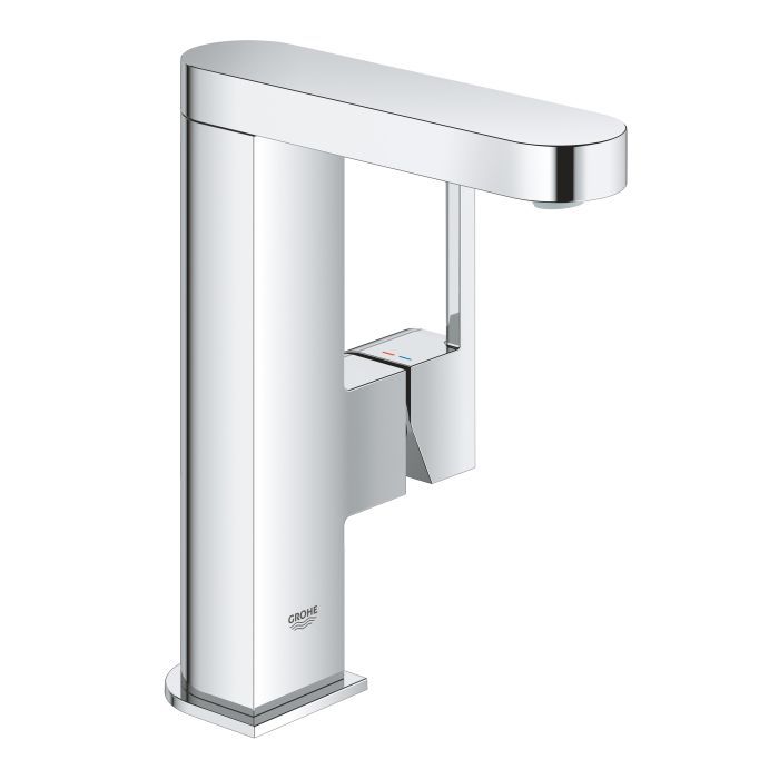Смеситель для раковины GROHE Plus M-Size однорычажный с нажимным сливным гарнитуром хром 23872003