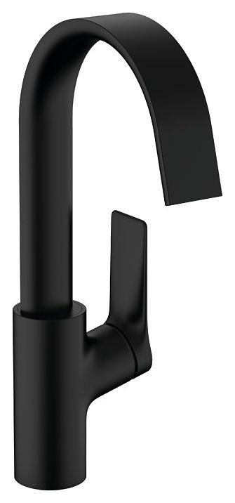 Смеситель для раковины Hansgrohe Vivenis 210 с поворотным изливом черный матовый 75030670