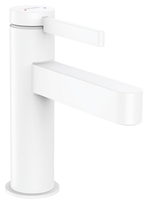 Смеситель для раковины Hansgrohe Finoris 110 белый матовый 76010700