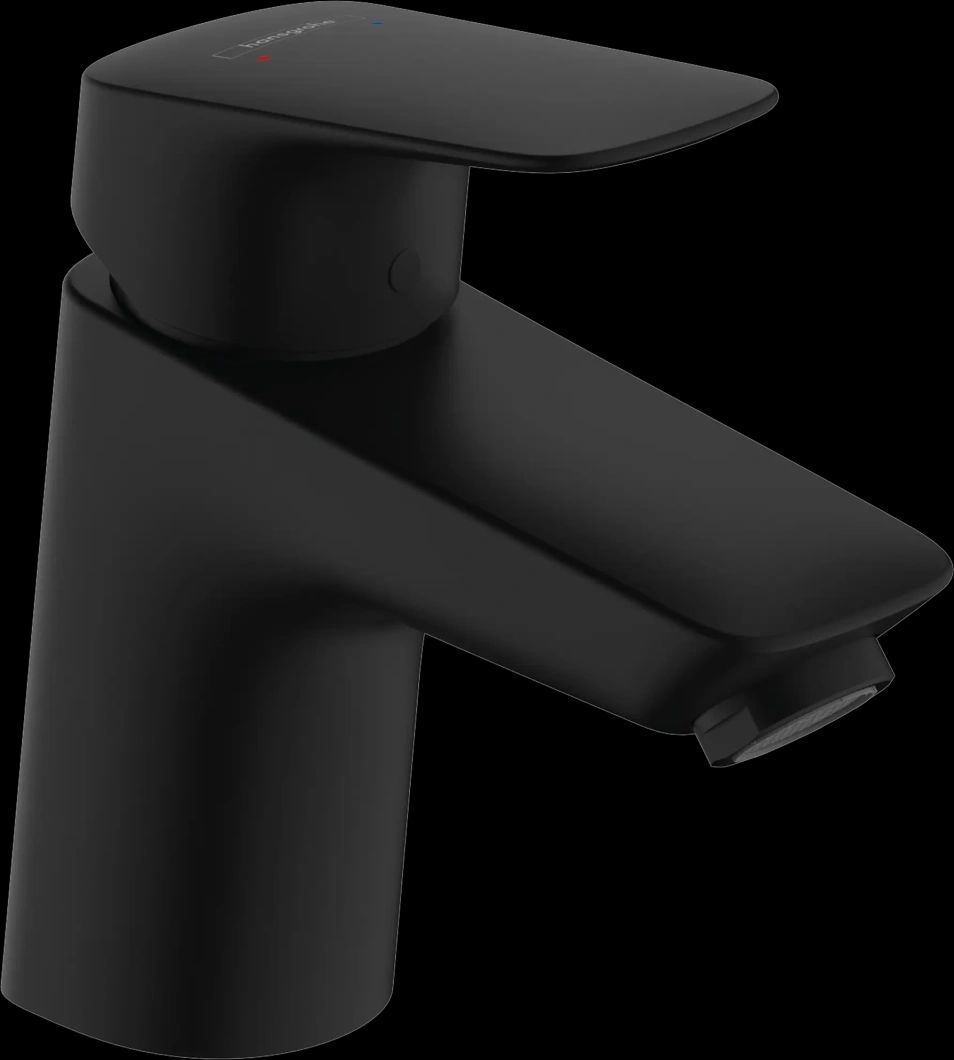 Смеситель для раковины Hansgrohe Logis 70 CoolStart черный матовый 71077670