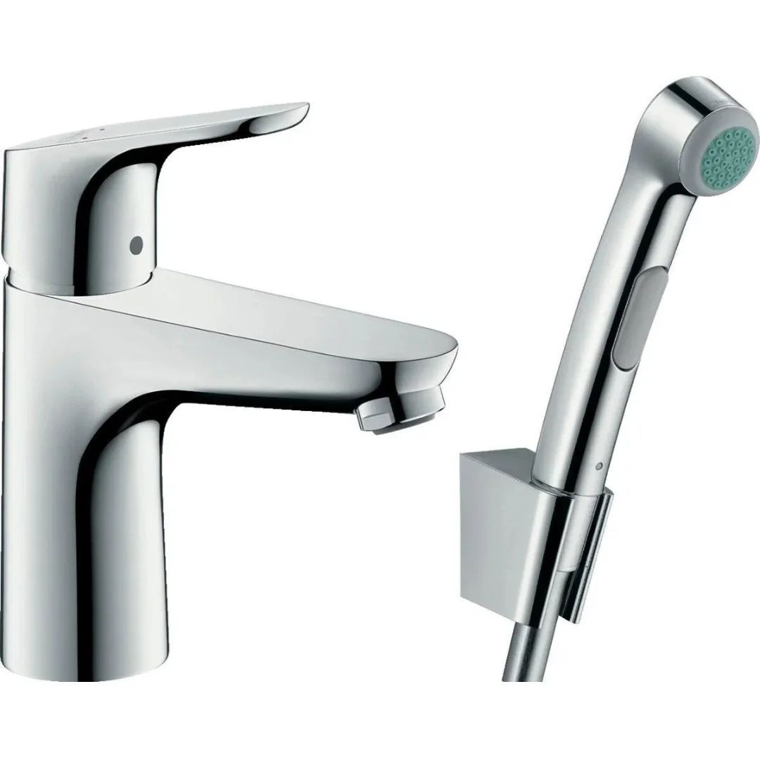 Смеситель для раковины Hansgrohe Focus с гигиеническим душем 31927000
