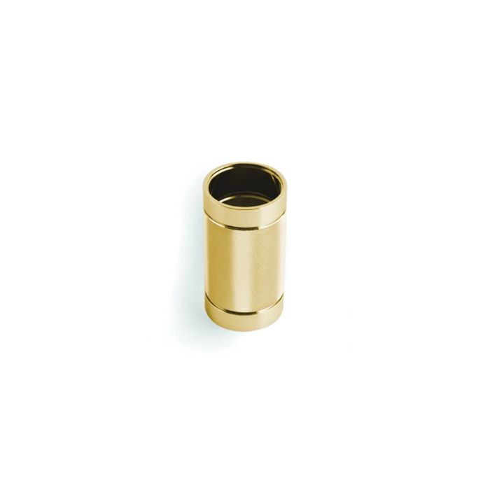 Стакан для зубных щеток Bertocci Officina 01 68х68х126 мм матовое золото 12775305050