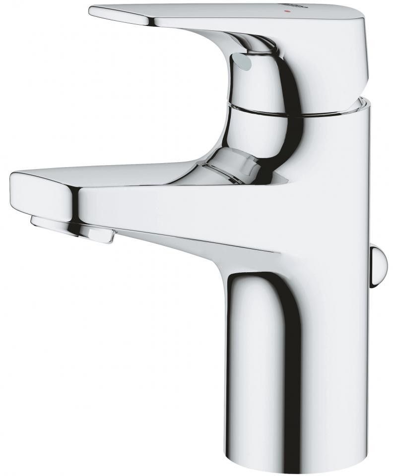 Смеситель для раковины GROHE BauFlow S-Size гладкий корпус хром 23752000