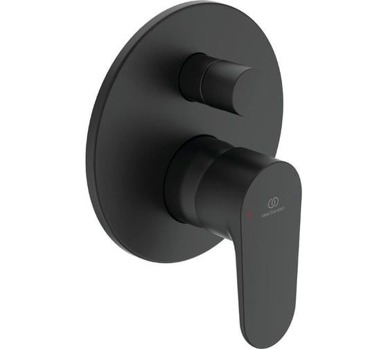 Смеситель для душа Ideal Standard Cerafine O встраиваемый комплект черный матовый A7193XG