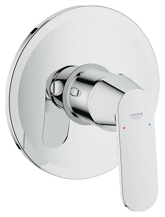 Смеситель для душа GROHE Eurosmart Cosmopolitan комплект внешняя и встраиваемая части хром 32880000