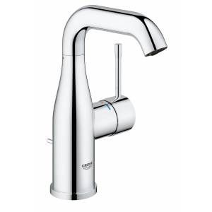 Смеситель для раковины GROHE Essence M-Size средний излив с донным клапаном хром 23462001