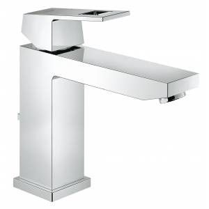 Смеситель для раковины GROHE Eurocube S-Size с донным клапаном хром 23445000