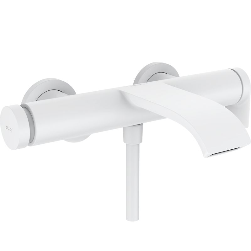 Смеситель для ванны Hansgrohe Vivenis настенный белый матовый 75420700