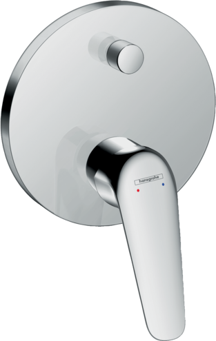 Смеситель для ванны hansgrohe Novus комплект 71045000/01800180