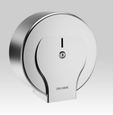 Бумагодержатель Delabie матовая нержавеющая сталь 2912