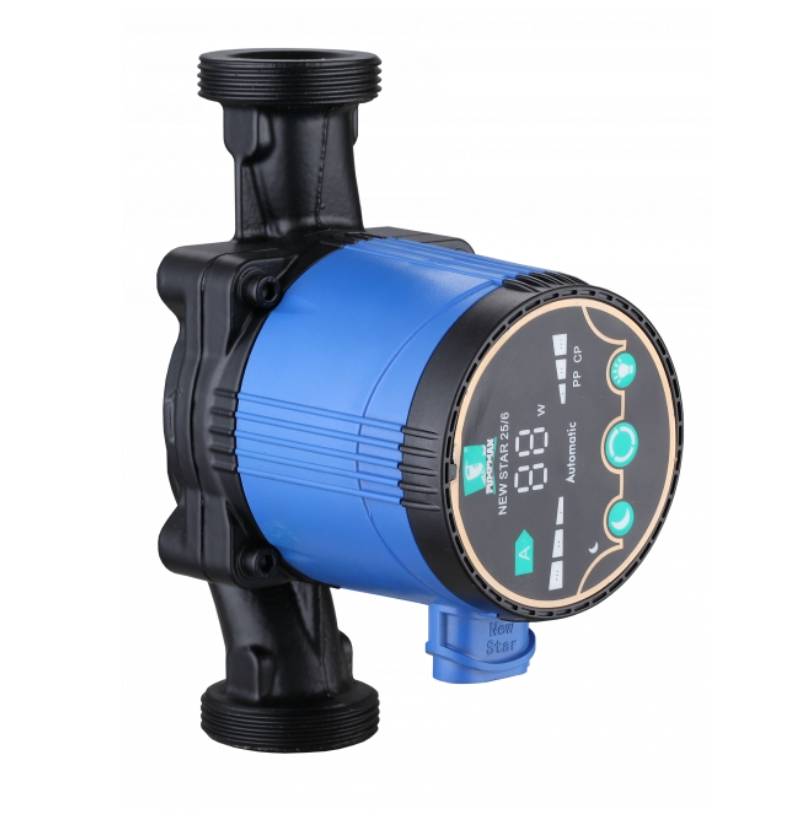 Насос циркуляционный Pumpman NEWSTAR 25/4 энергоэффективный с гайками NEWSTAR 25/4