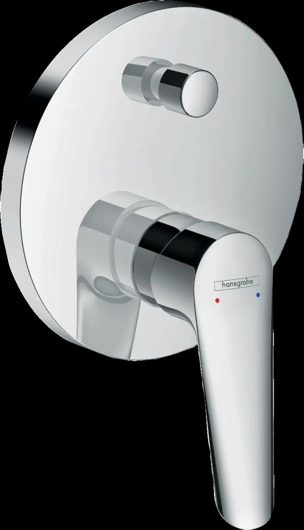 Смеситель для ванны Hansgrohe Logis E встраиваемый комплект 71404000/01800180