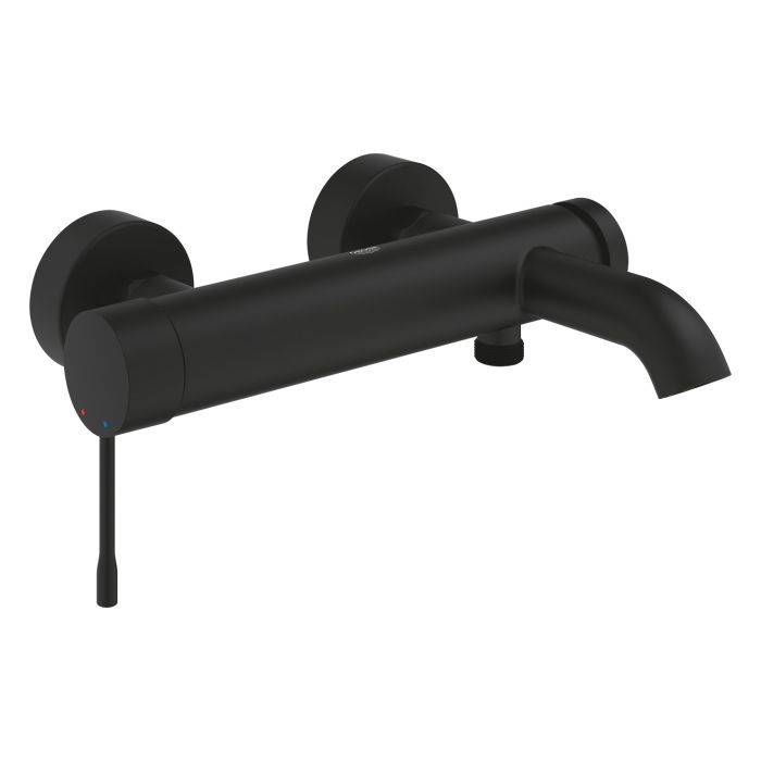 Смеситель для ванны GROHE Essence фантомный черный 25250KF1