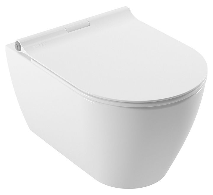 Унитаз подвесной Serel SAPPHIRE 51,5x35,5 см безободковый SP26KSS110H