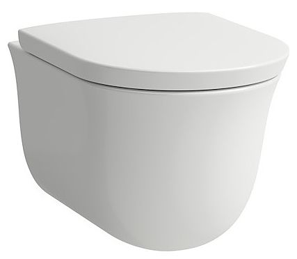 Комплект Laufen THE NEW CLASSIC унитаз подвесной безободковый с сиденьем Soft-Close 8.2085.1.000.000.1/8.9185.1.000.000.1