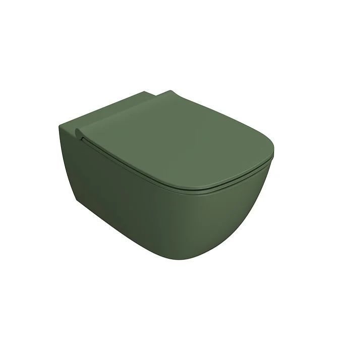 Унитаз подвесной Globo GENESIS 360х550х330 мм цвет Felce GNS02FE