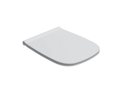 Сиденье для унитаза Globo GENESIS 360x461 мм микролифт черный матовый GN020AR