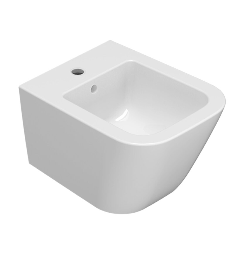 Биде подвесное Globo STONE 370x450x285 мм белый STS11.BI