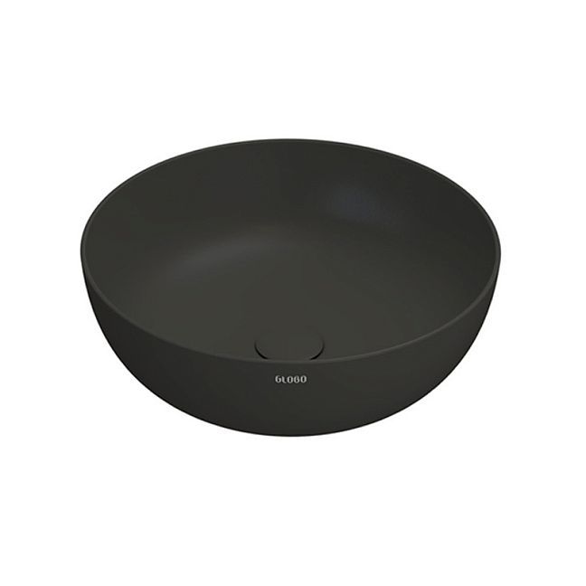 Раковина накладная Globo T-EDGE 450x450x130 мм цвет smoke B6T45SK