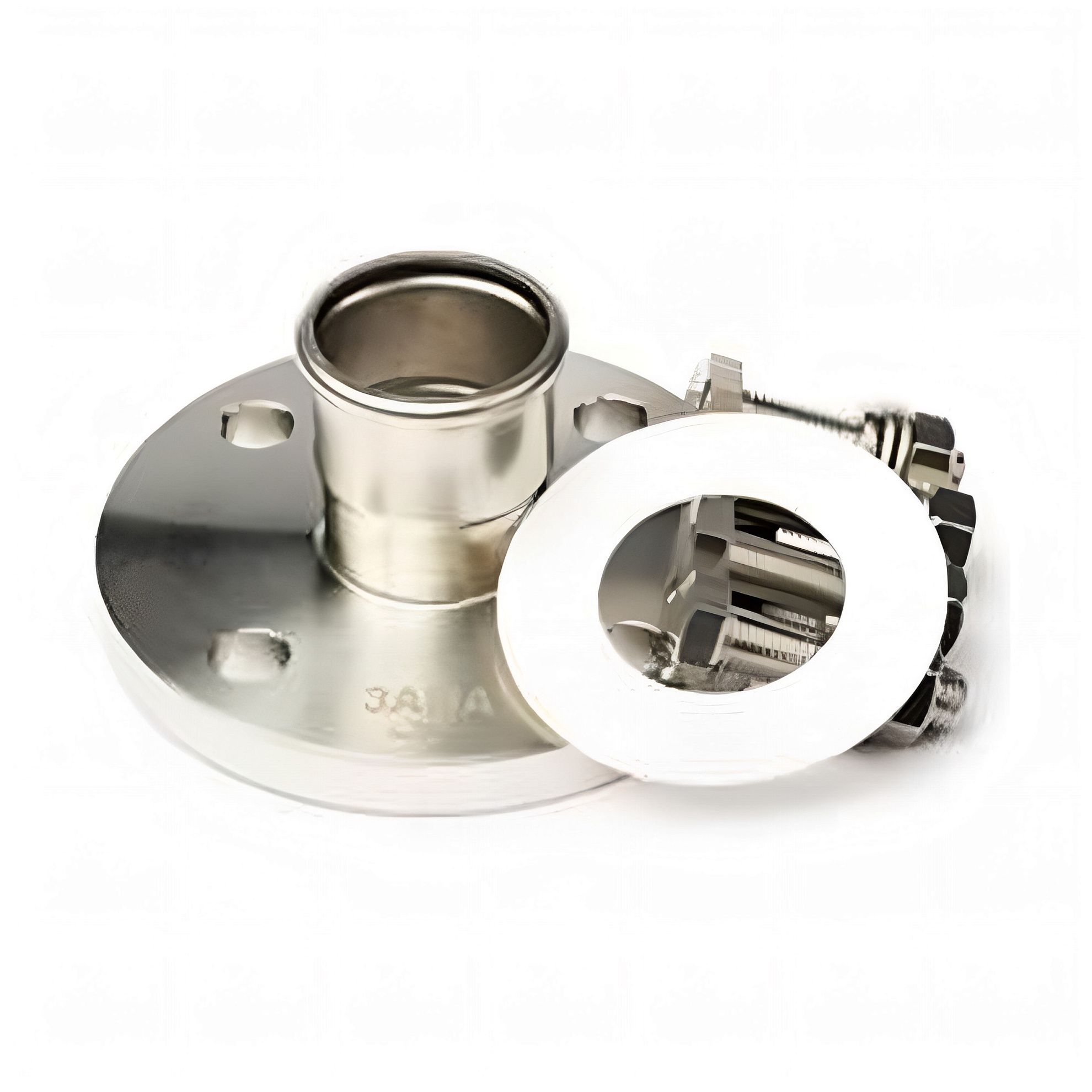 Пресс-фланец Sanha NiroPress 316L PN10/16 DN 15 / 18 мм 6VAPF183