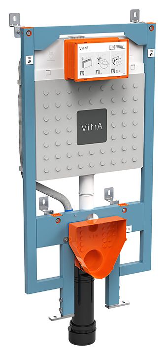 Система инсталляции для унитаза VitrA V8 3/6 л глубина 9-12 см 768-5800-01