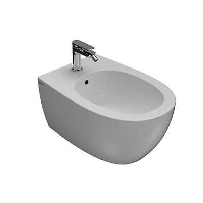 Биде подвесное Globo 4ALL 360х540х270 мм белый MDS09BI