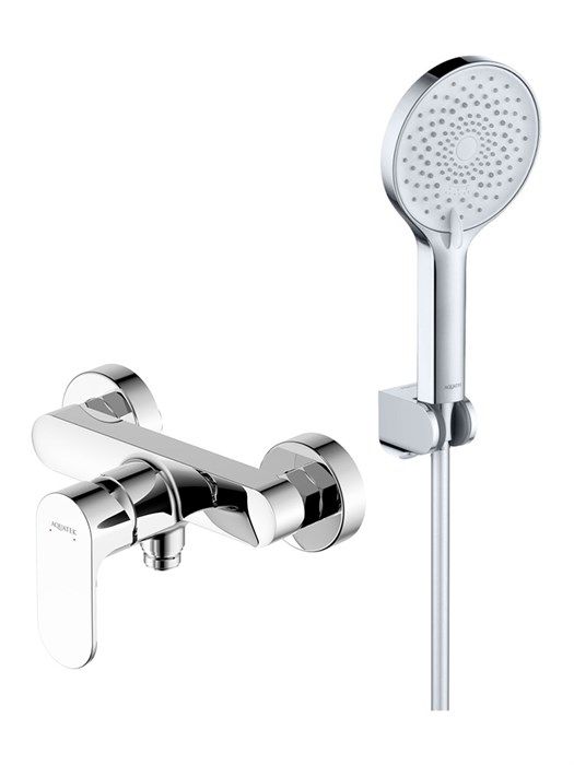 Душевой комплект 2 в 1 Aquatek АЛЬФА (AQ1960CR+AQ2035CR) AQ1934CR