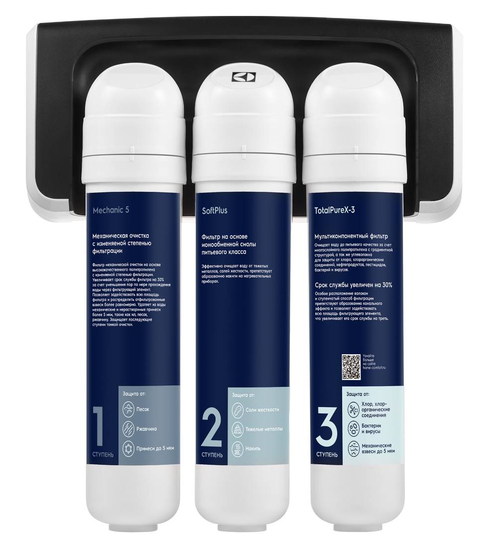 Фильтр для очистки воды Electrolux iStream TotalPure X-3 Softening 1279473
