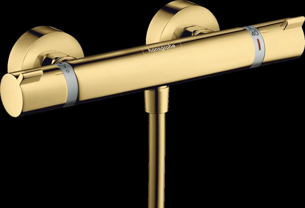 Термостат для душа Hansgrohe Ecostat Comfort полированное золото 13116990