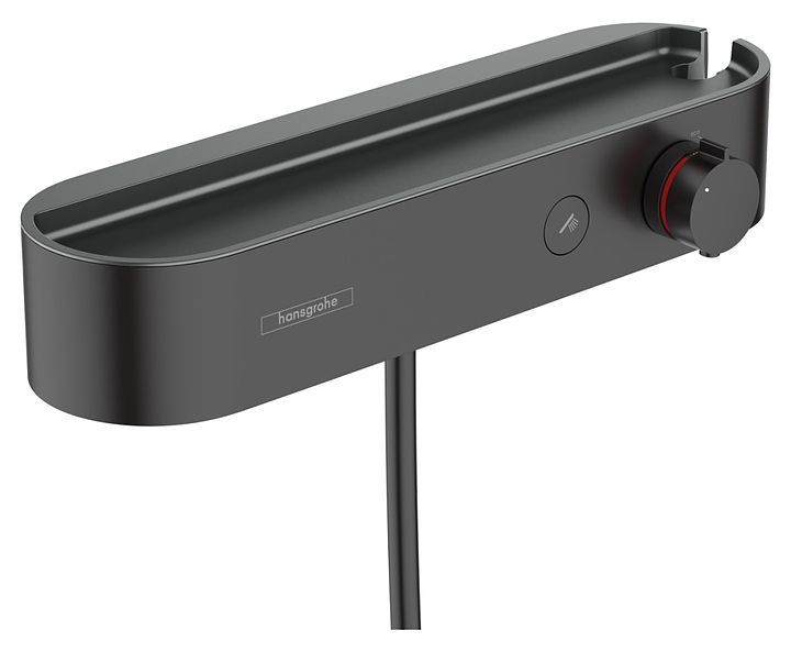 Термостат для душа Hansgrohe ShowerTablet Select 400 черный матовый 24360670