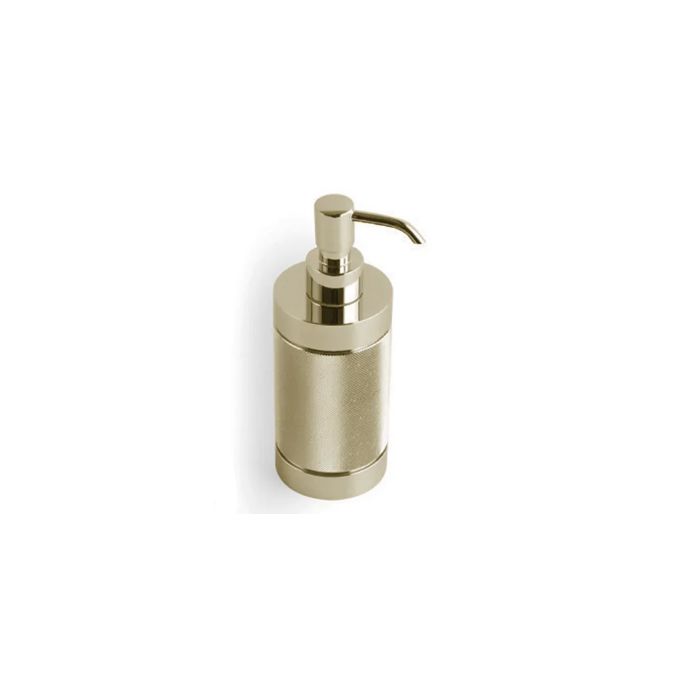 Дозатор для жидкого мыла Bertocci Officina 01 68х68х178 мм Brushed Nickel 12775286050