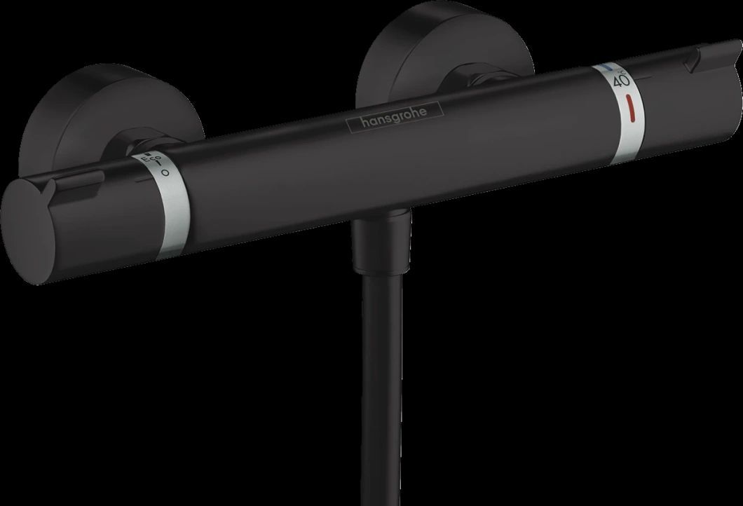 Термостат для душа Hansgrohe Ecostat Comfort черный матовый 13116670