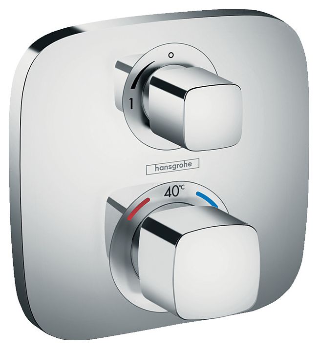 Комплект термостатического смесителя для душа Hansgrohe Ecostat E 15707000/01800180 15707000S