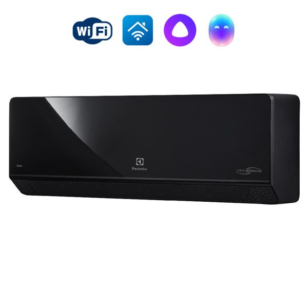 Внутренний блок инверторной сплит-системы Electrolux Onix Super DC EACS/I-09HIX-BLACK/N8/in Wi-Fi НС-1619762