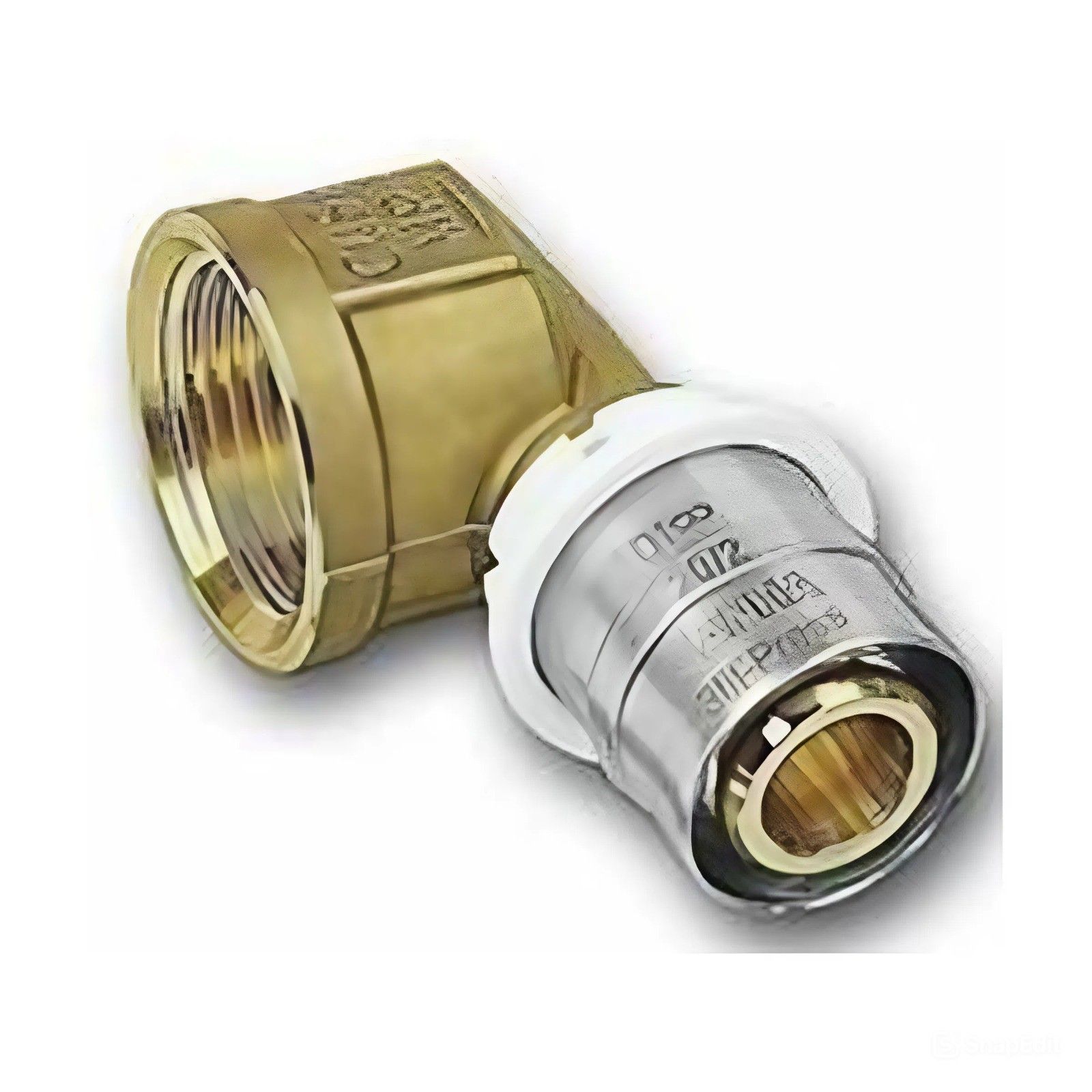 Угольник 90° SANHA 3fit-Press 20x2.0 мм - 1/2 пресс-ВР 125090G2012