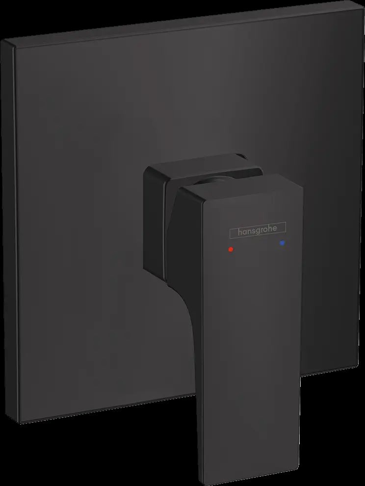 Комплект смеситель для душа Hansgrohe Metropol матовый черный 32565670 / 01800180