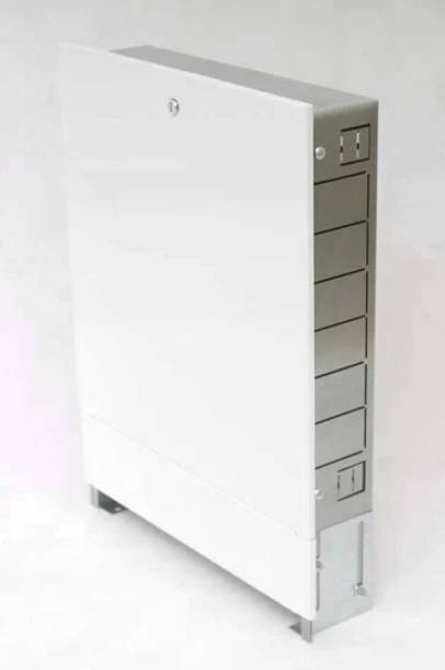 Шкаф коллекторный встраиваемый Uni-Fitt 490х670-760х125-195 мм 482W1000