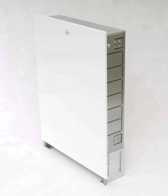 Шкаф коллекторный встраиваемый Uni-Fitt 1340х670-760х125-195 мм 482W7000