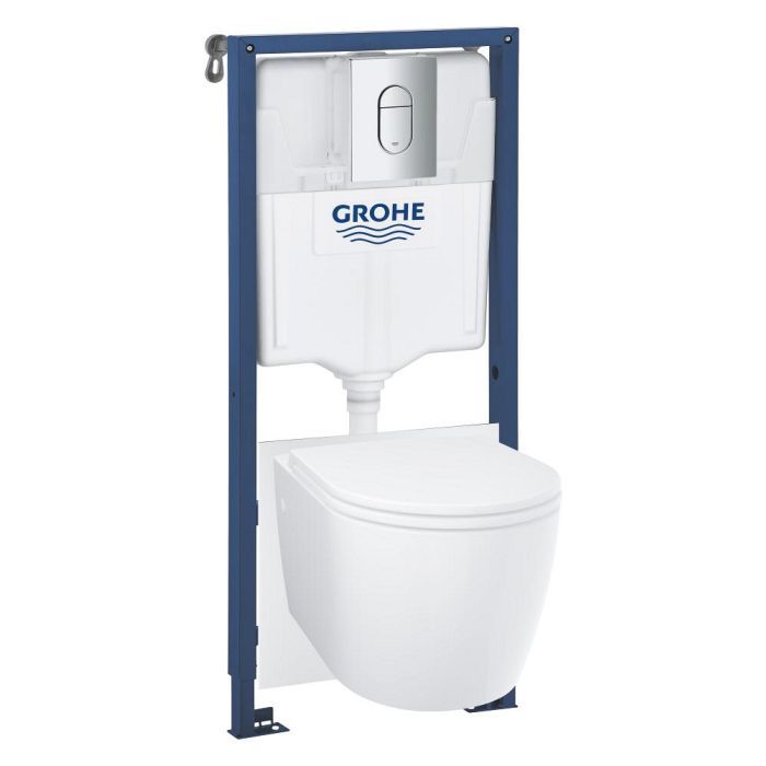 Инсталляция для унитаза GROHE Rapid SL 5 в 1 высота 1.13 м альпин-белый 103849SH00
