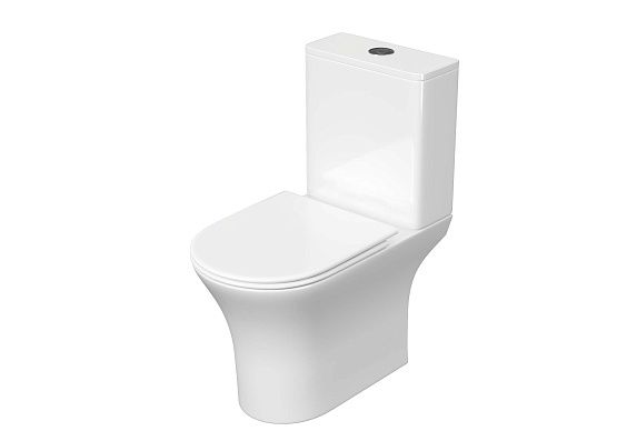 Унитаз напольный безободковый Aquatek Optima 665x345x775 мм AQ4412-00