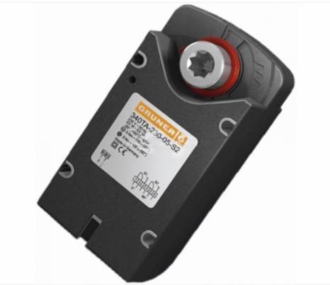 Электропривод для противопожарных клапанов Gruner 340-230D-03-S2